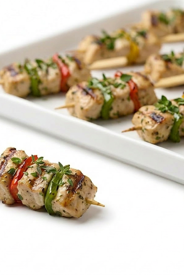 Mini Chicken Skewers