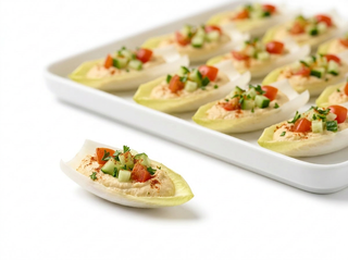 Hummus Endive Bites
