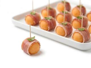 Prosciutto Wrapped Melon