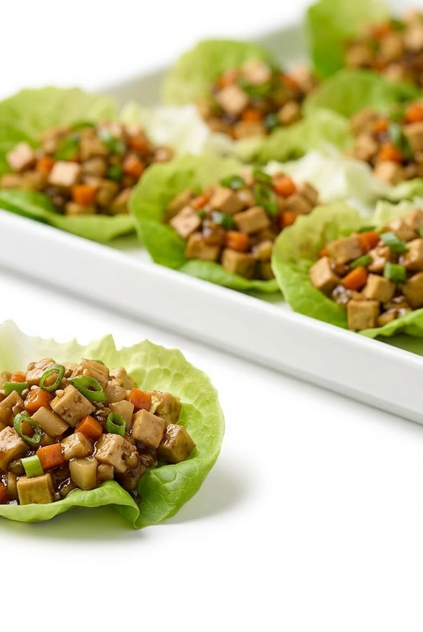 Tofu Lettuce Wraps