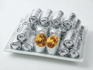 Assorted Breakfast Burritos