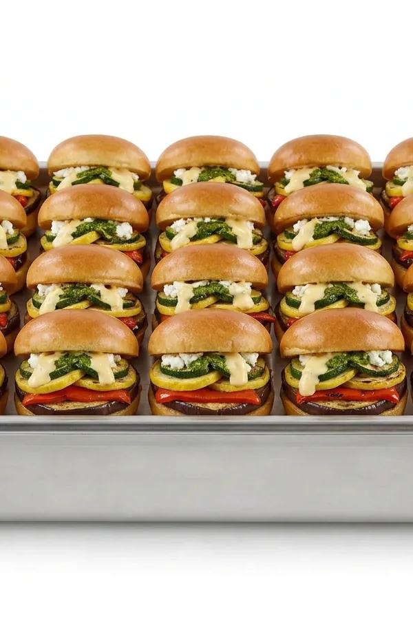Roasted Vegetable Sliders