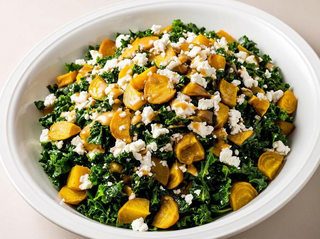 Roasted Beet & Kale Salad